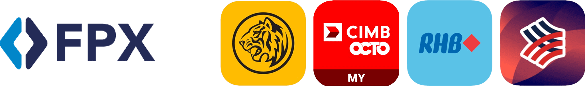 Online banking via FPX