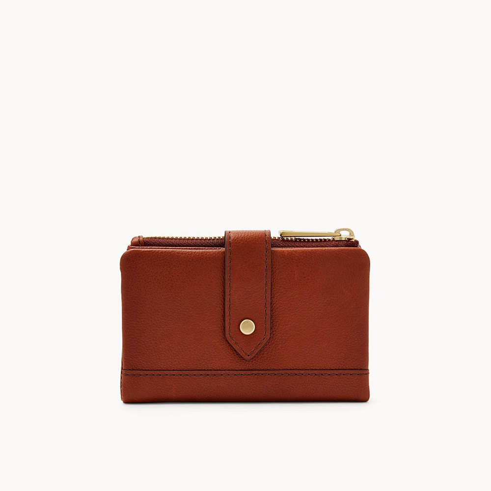 Fossil Lainie Multifunction Wallet In Brown - Amory