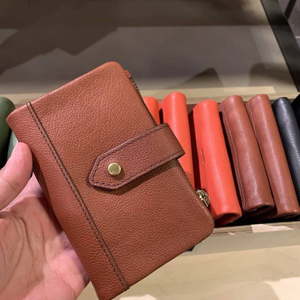 Fossil Lainie Multifunction Wallet In Brown Amory