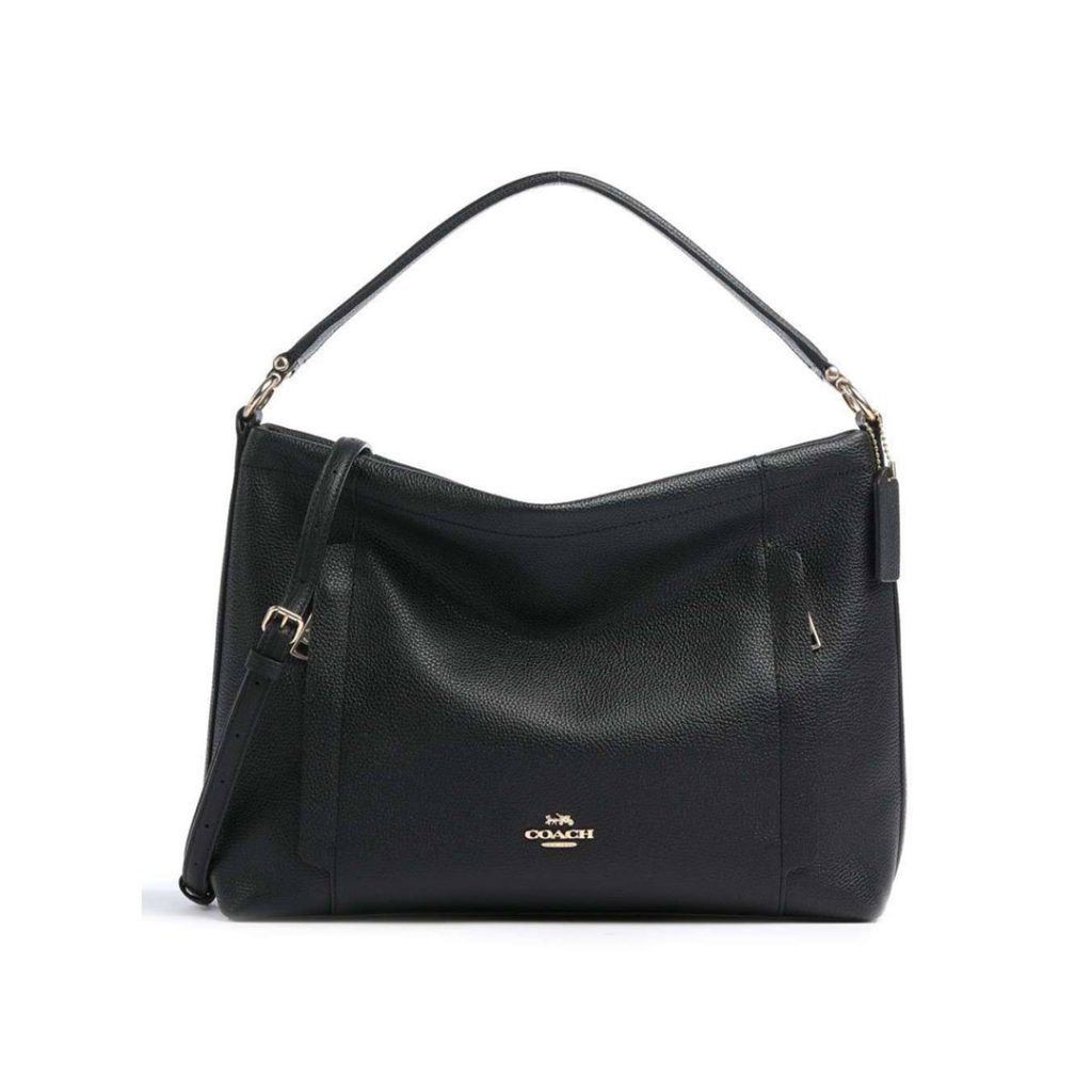 Coach Scout Hobo In Black - Amory