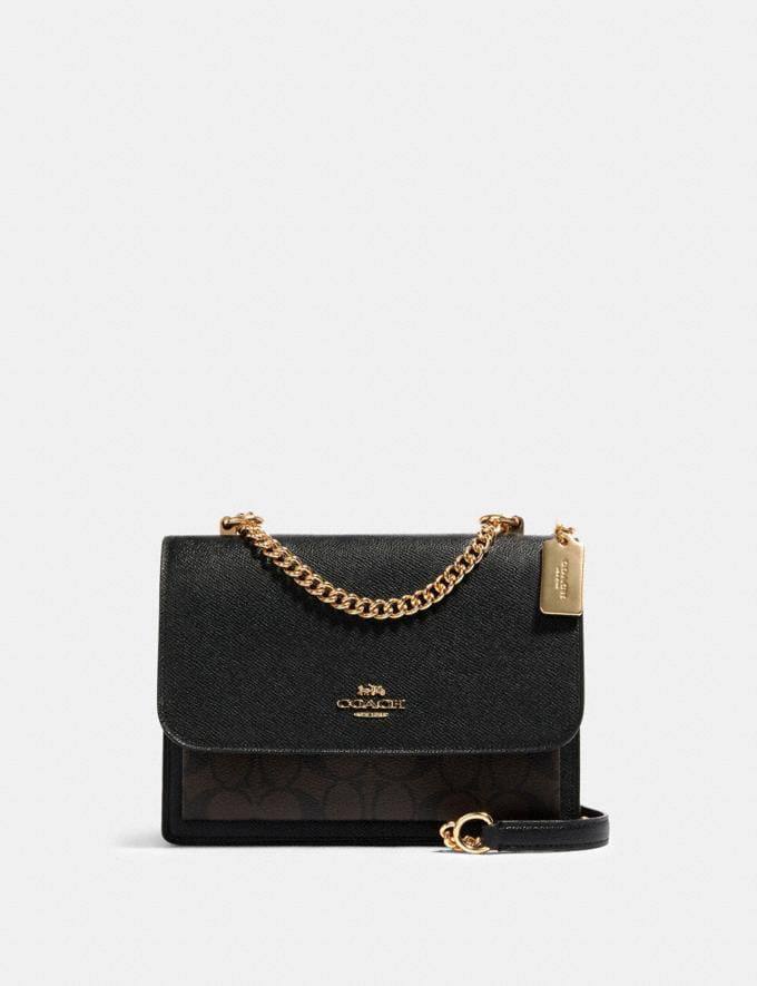 Coach Klare Crossbody Brown Black