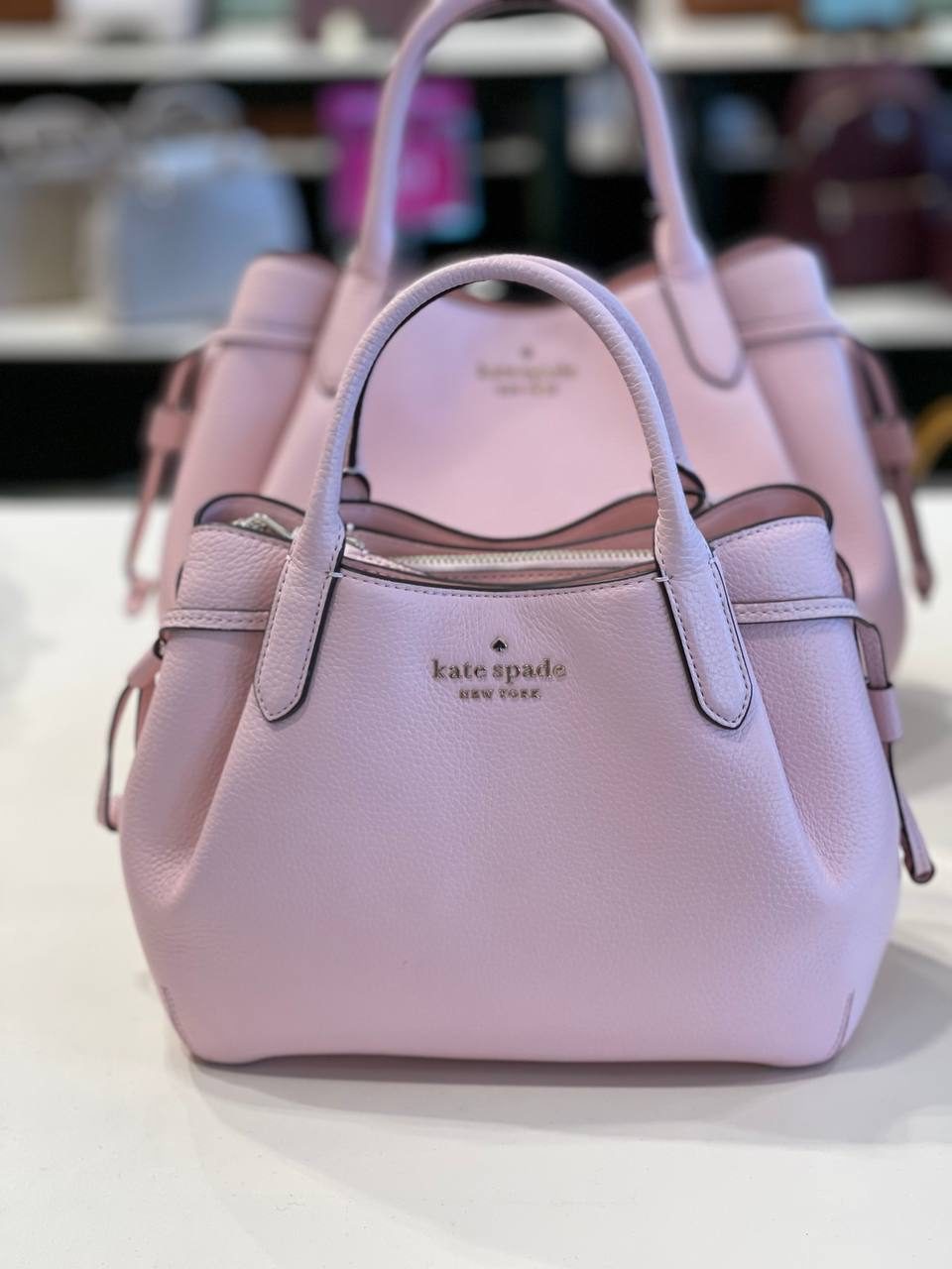 Kate Spade Small Dumpling Satchel Pink