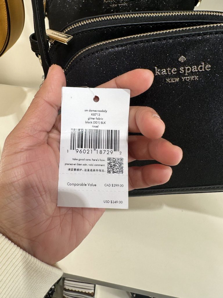 (Pre Order) Kate Spade Tinsel Small Dome Crossbody Black Amory