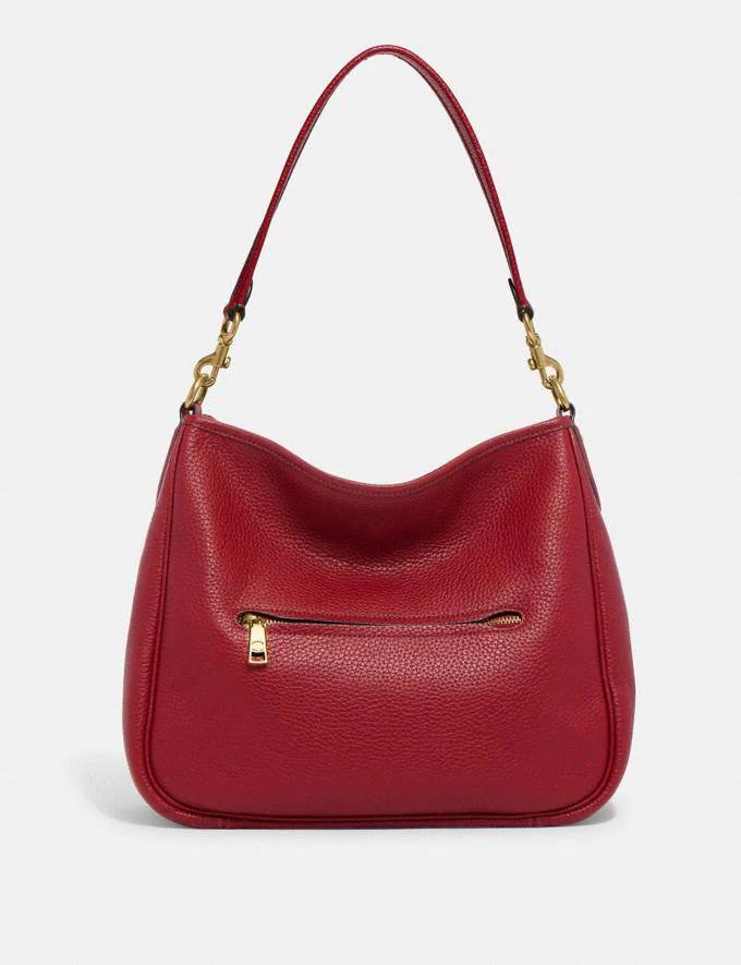 (USA Ready Stock) Retails transfer Coach Cary Shoulder Cherry - Image 2