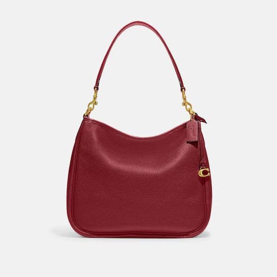 coach cary shoulder in cherry - Amory