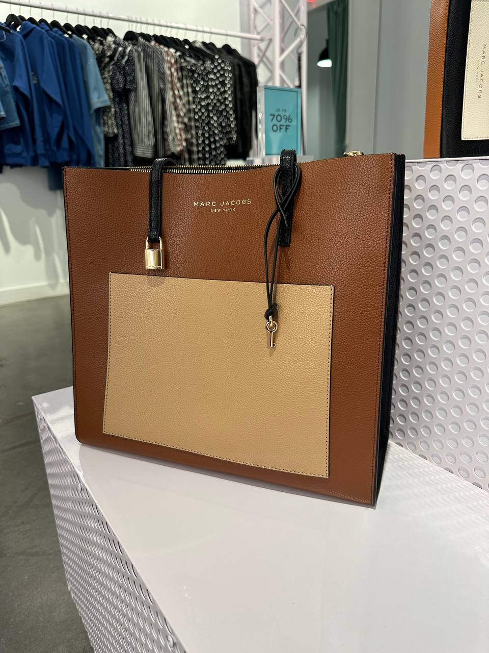 (Pre Order) Marc Jacobs large grind tote colorblock