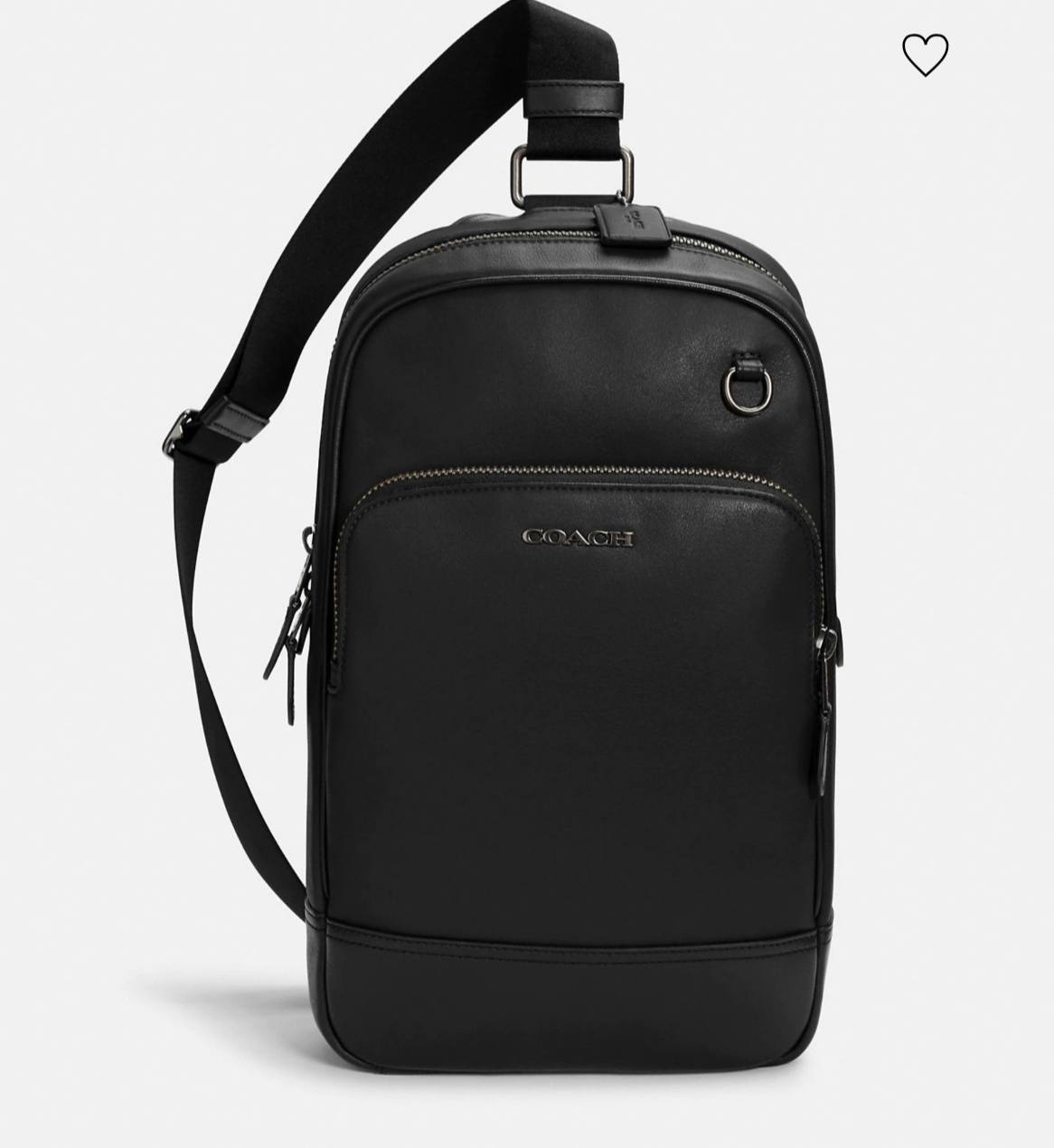 Coach Graham Pack in Black (C2931)