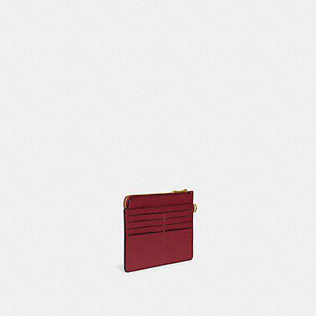 Coach L Zip Wristlet Brass Cherry – Retail Transfer - Image 2