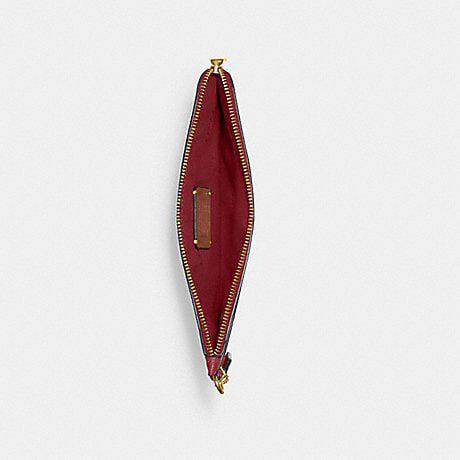 Coach L Zip Wristlet Brass Cherry – Retail Transfer - Image 3