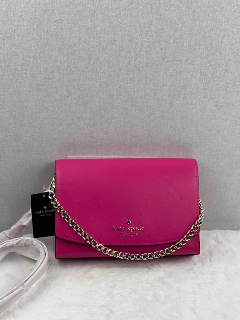 (Pre Order) Kate Spade carson convertible crossbody pink hibiscus Amory