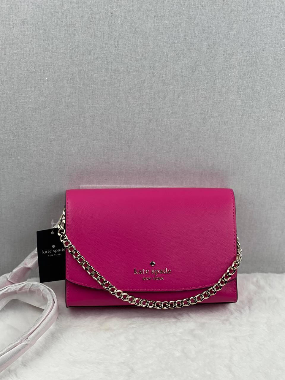 (Pre Order) Kate Spade carson convertible crossbody pink hibiscus