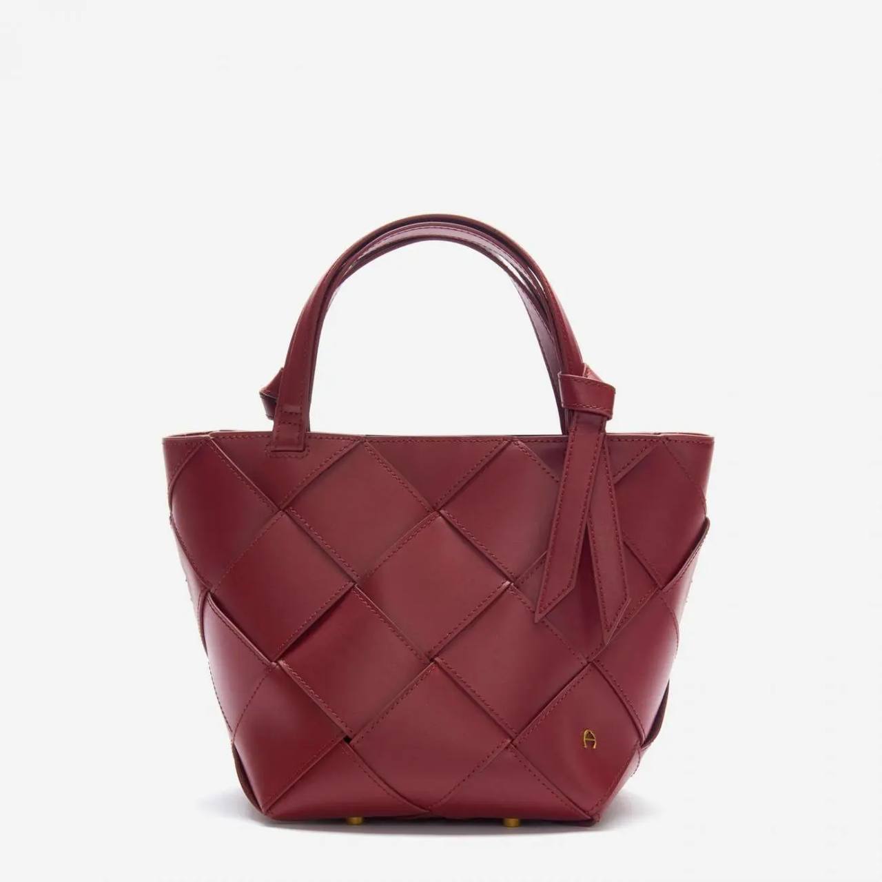 (USA Ready Stock) Etienne Aigner Ella Small Satchel in Antic Cordovan