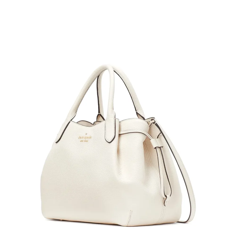 Kate Spade small dumpling white parchment - Amory