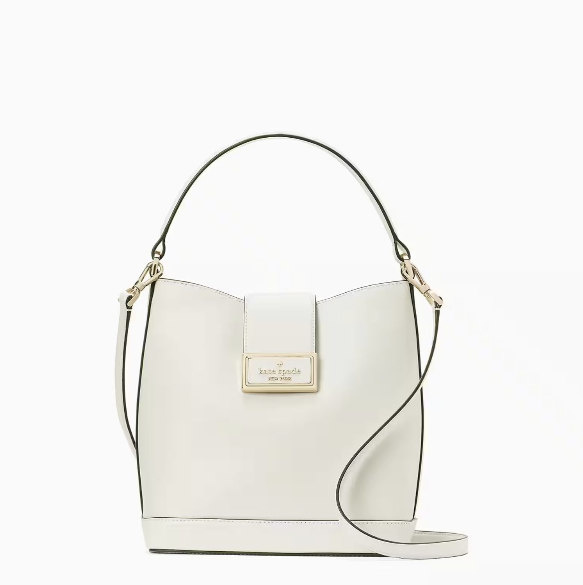 (Pre Order) Kate Spade reegan bucket bag in meringue - Amory