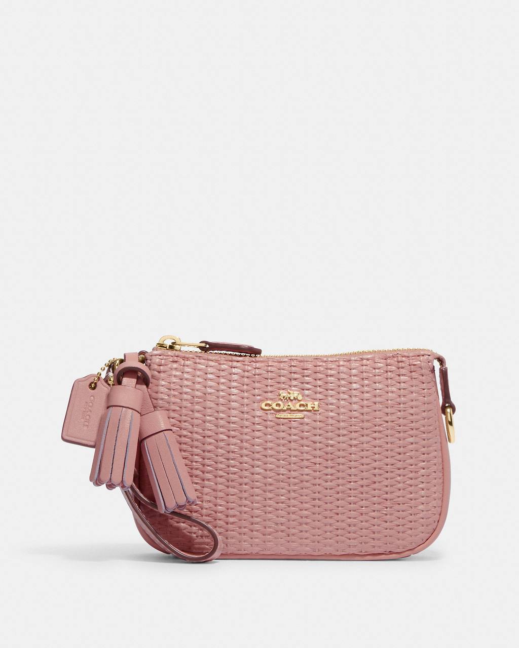(Pre Order) coach nolita 15 in straw pink