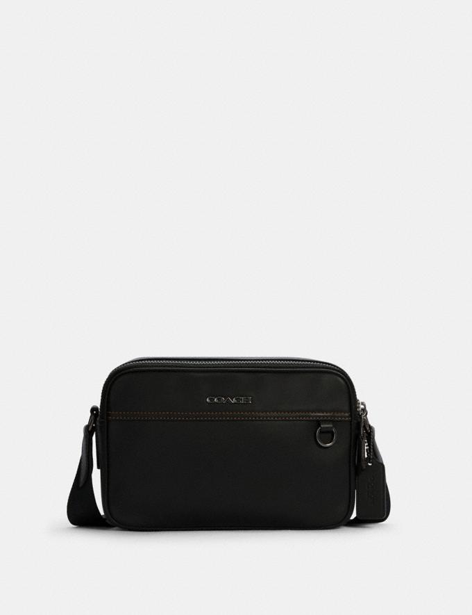 (Pre Order) coach graham crossbody in black - Amory