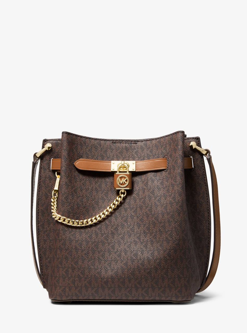 (Pre Order) Hamilton Legacy Medium Leather Messenger Bag in Signature Brown