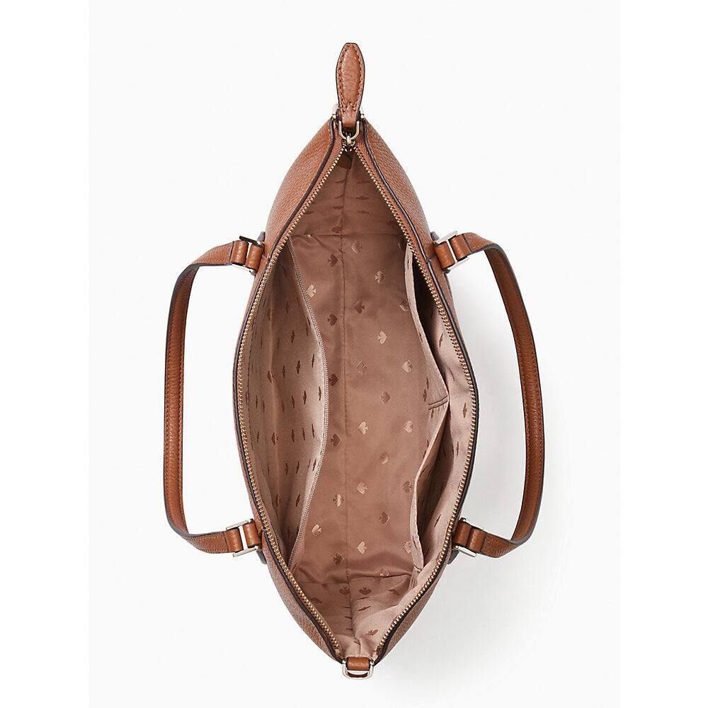 Kate Spade Monica Satchel in Warm Gingerbread - Image 3