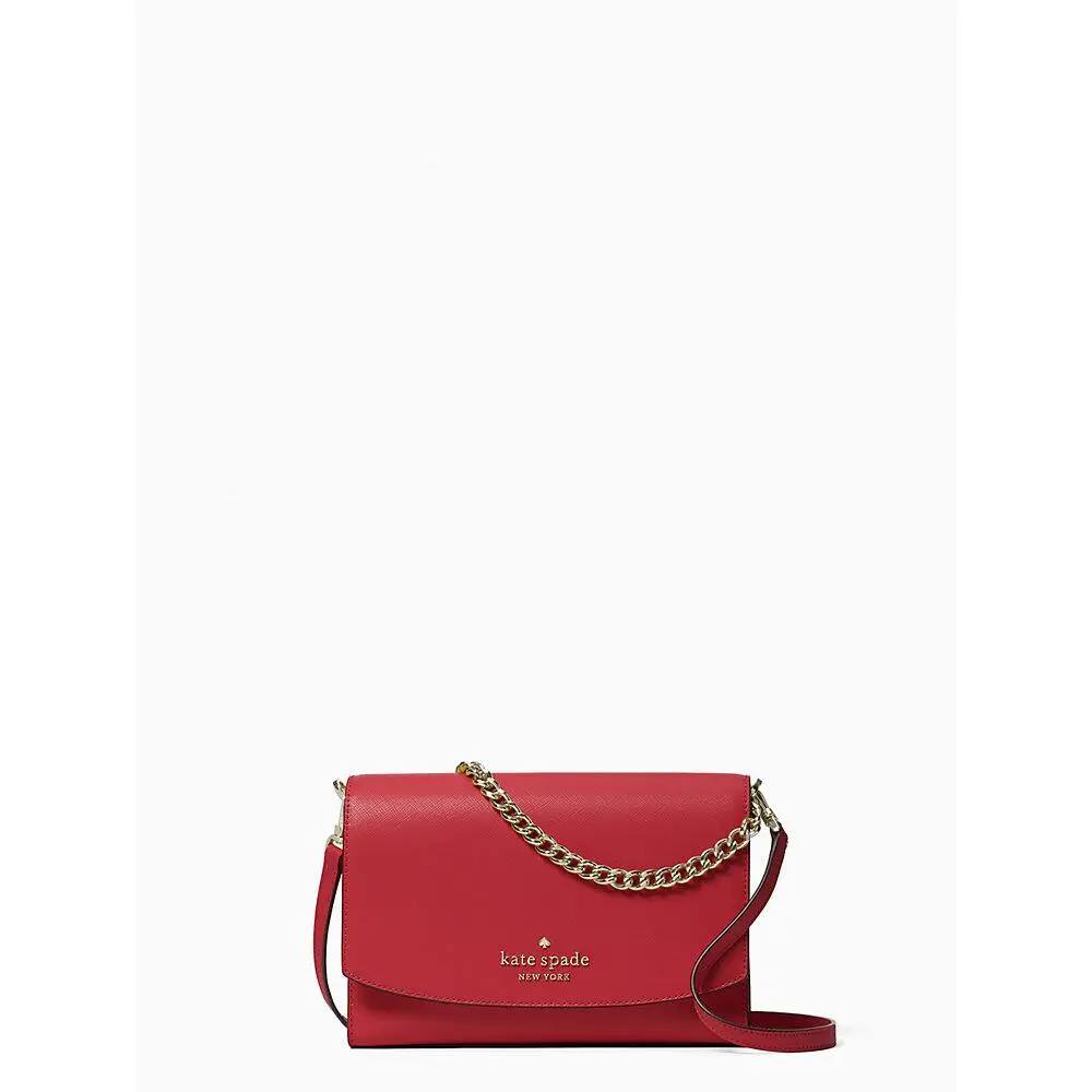 Kate Spade Carson Convertible Crossbody in Red Currant (WKR00119)