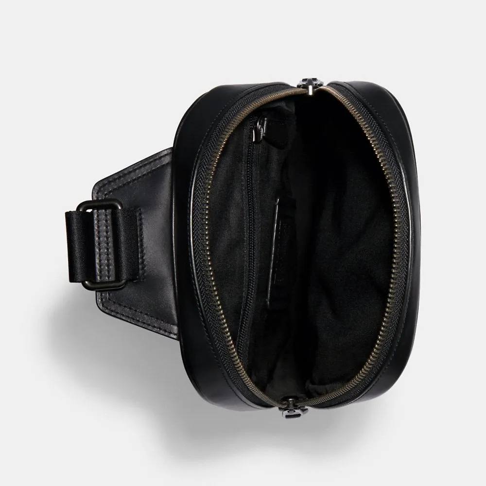 Coach Men Graham Pack In Signature Canvas With Varsity Stripe in Khaki Multi (C3229) - Image 3