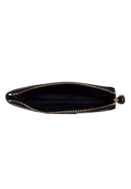 Coach small corner zip wristlet in black - Image 2