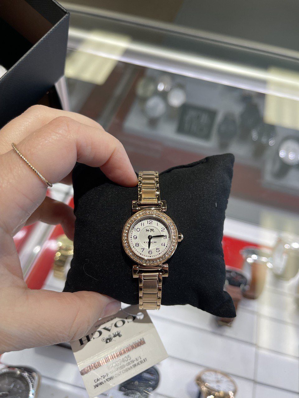 (Pre Order) coach madison rosegold watches