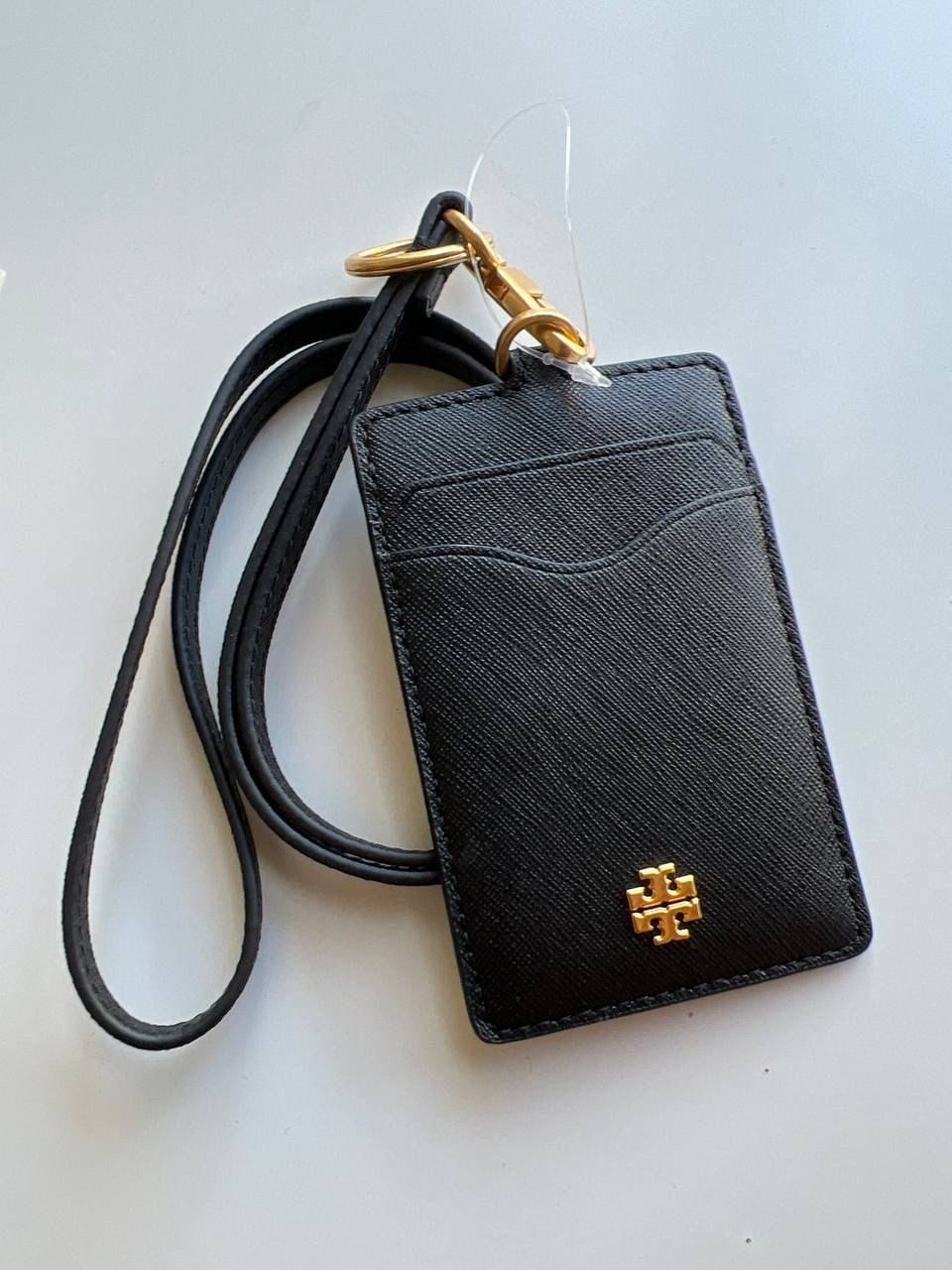 (Pre Order) tory burch lanyard in black - Amory