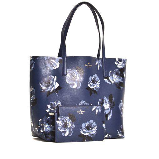 Kate Spade Mya Arch Place Reversible Navy Multi - Image 3