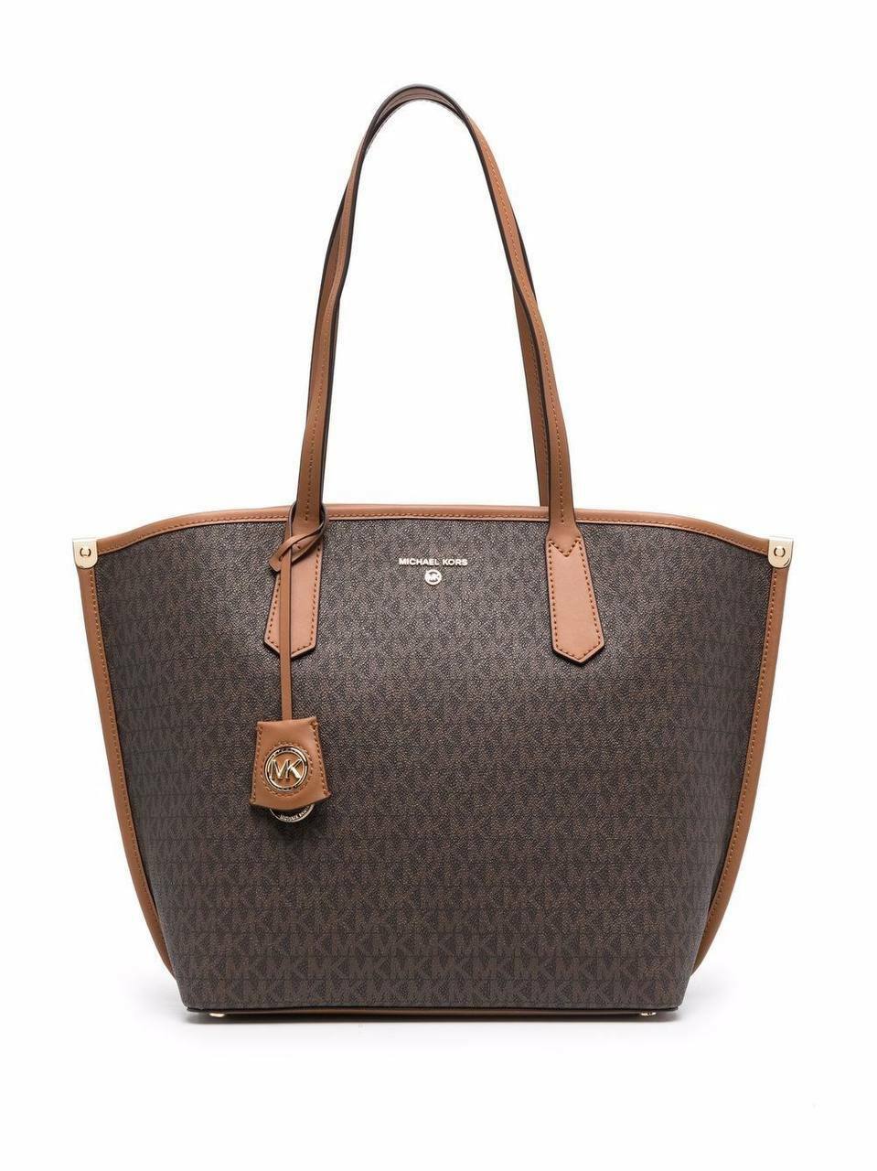 Michael Kors jane large tote in signature brown - Amory