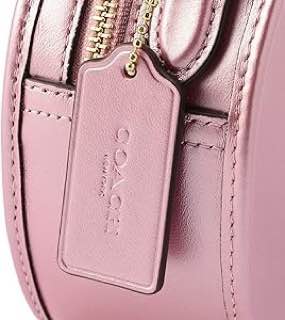 Coach Metallic Leather Canteen in Metallic Blush - Image 3
