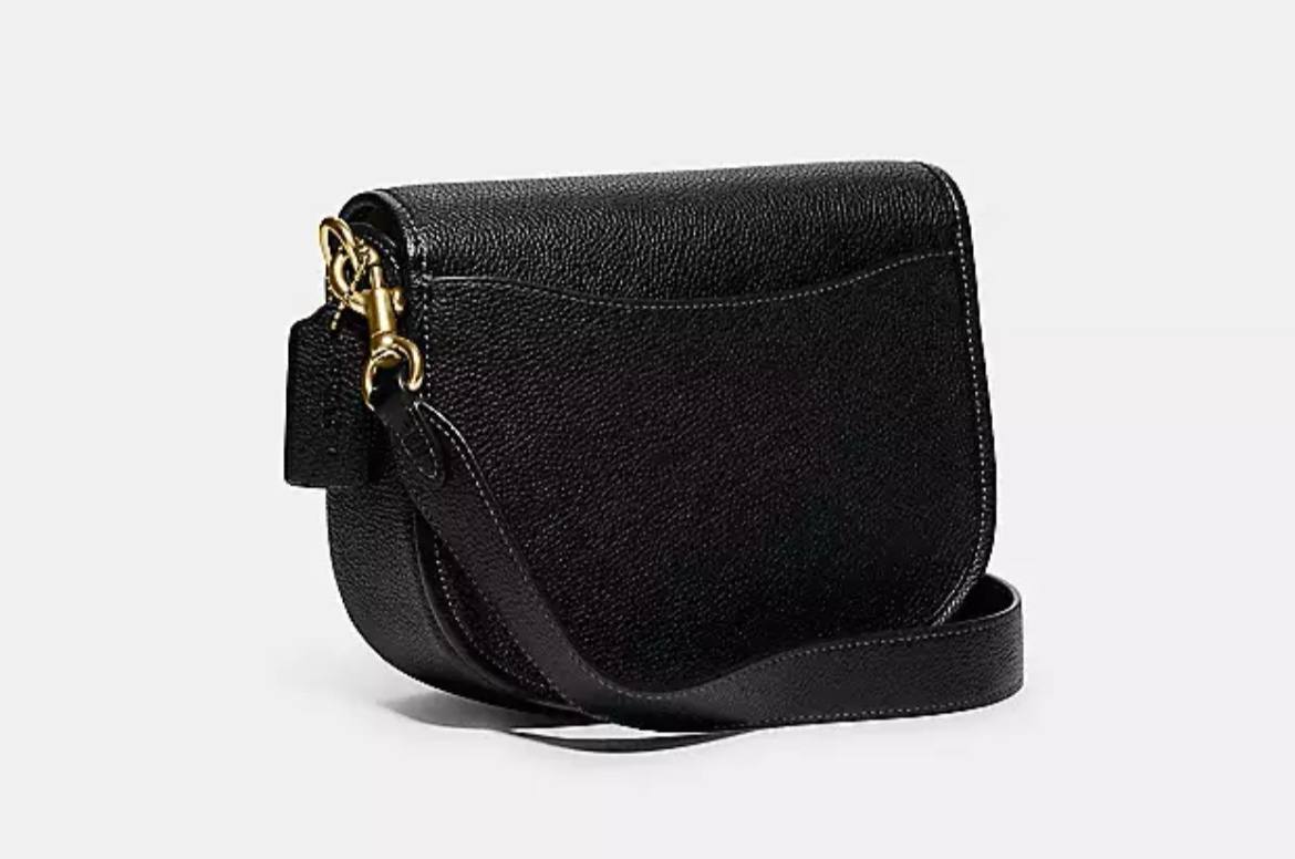 Coach Willow Saddle Bag in Black - Coach Retail - Image 4