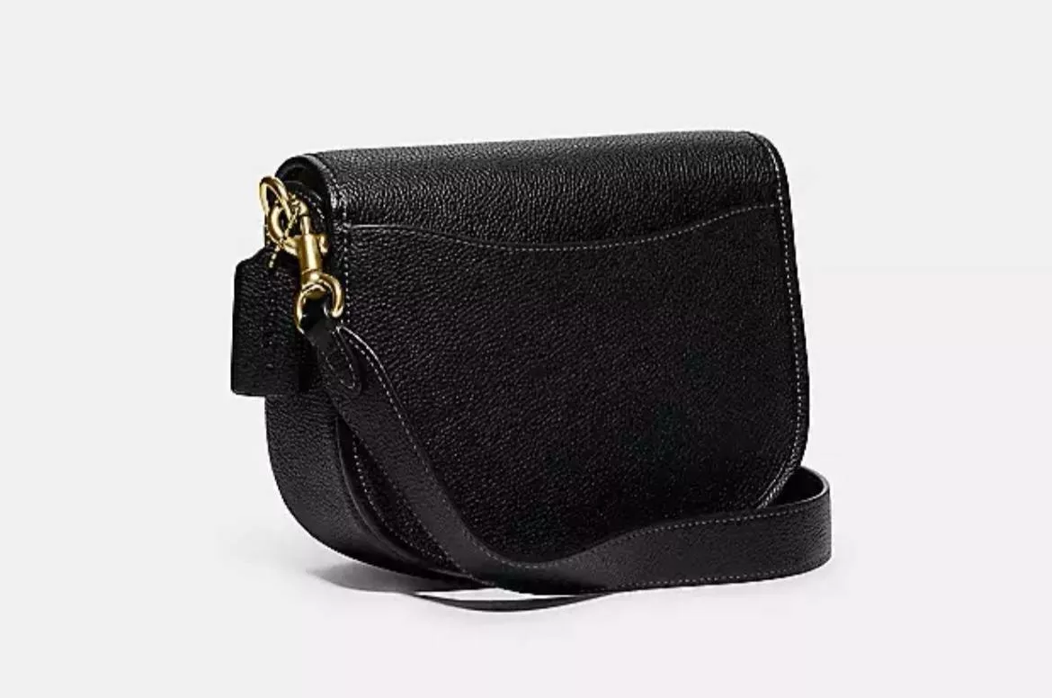 Coach Willow Saddle Bag in Black - Coach Retail - Image 4