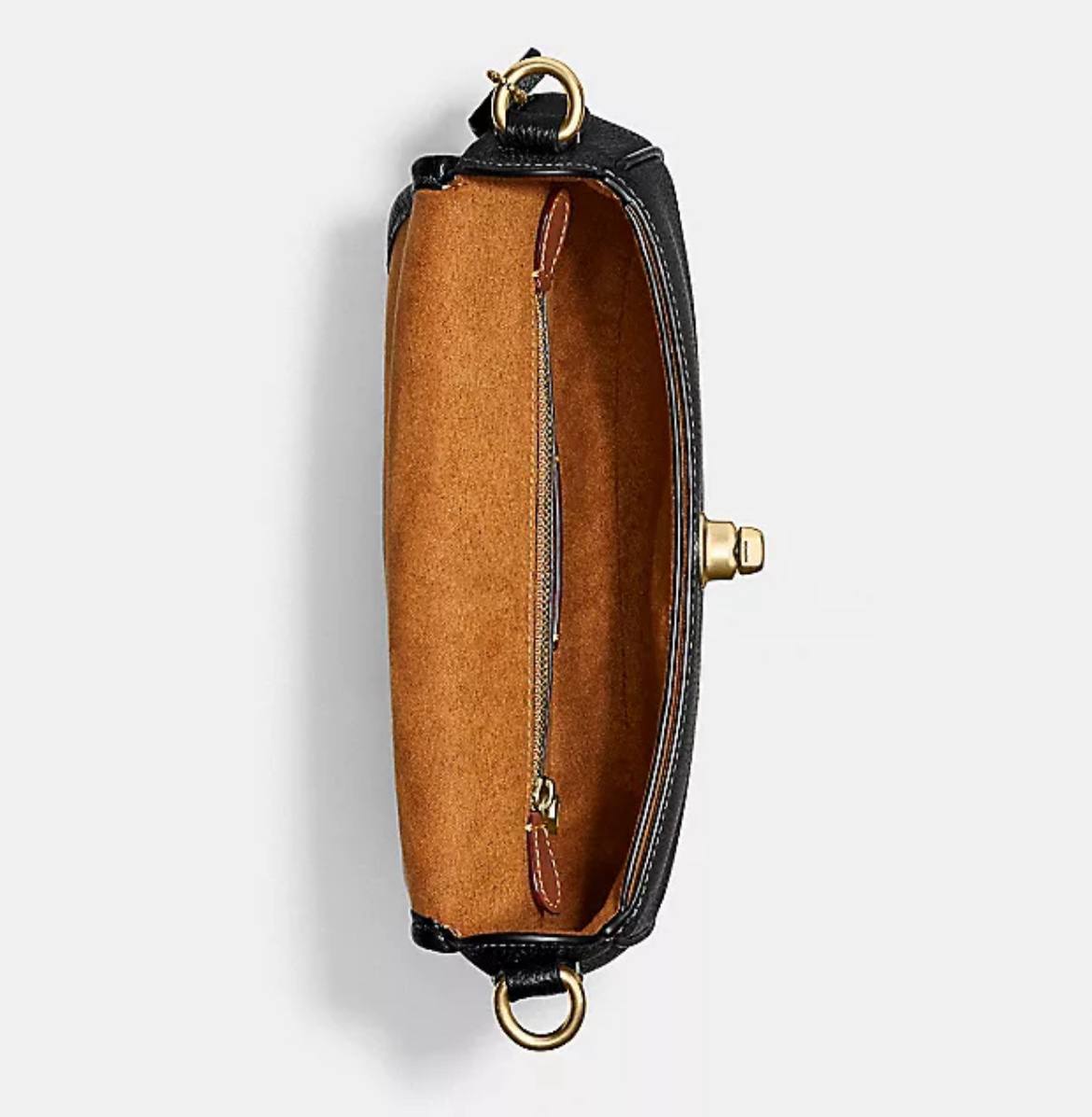 Coach Willow Saddle Bag in Black - Coach Retail - Image 2