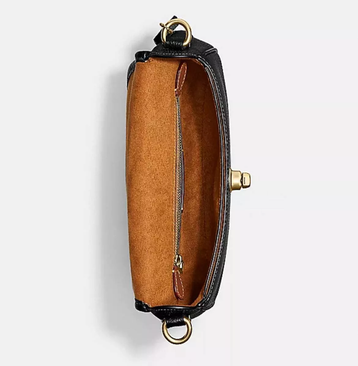 Coach Willow Saddle Bag in Black - Coach Retail - Image 2