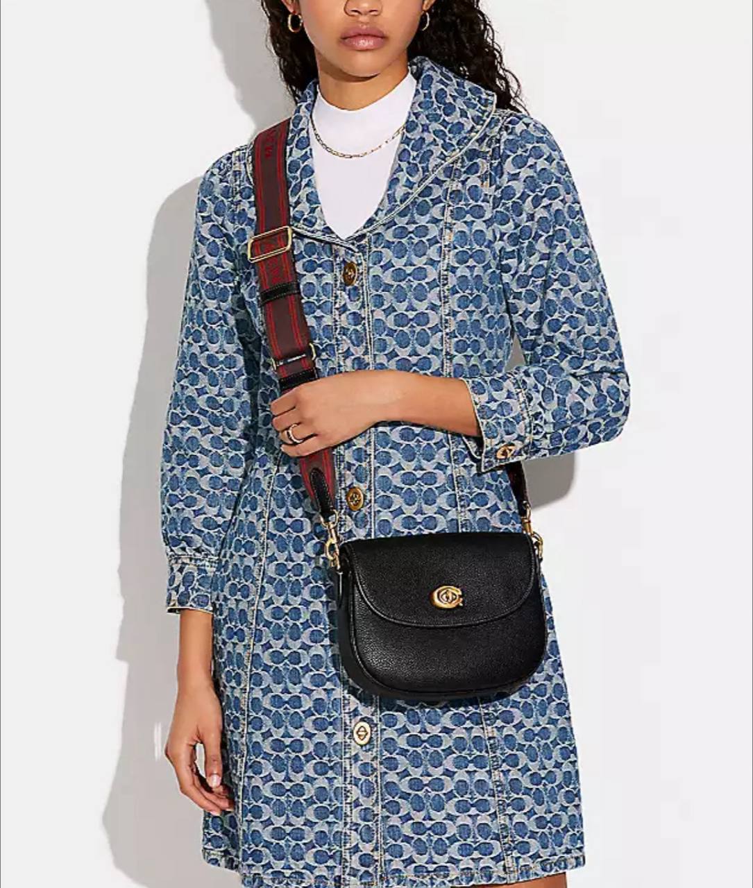 Coach Willow Saddle Bag in Black - Coach Retail - Image 5