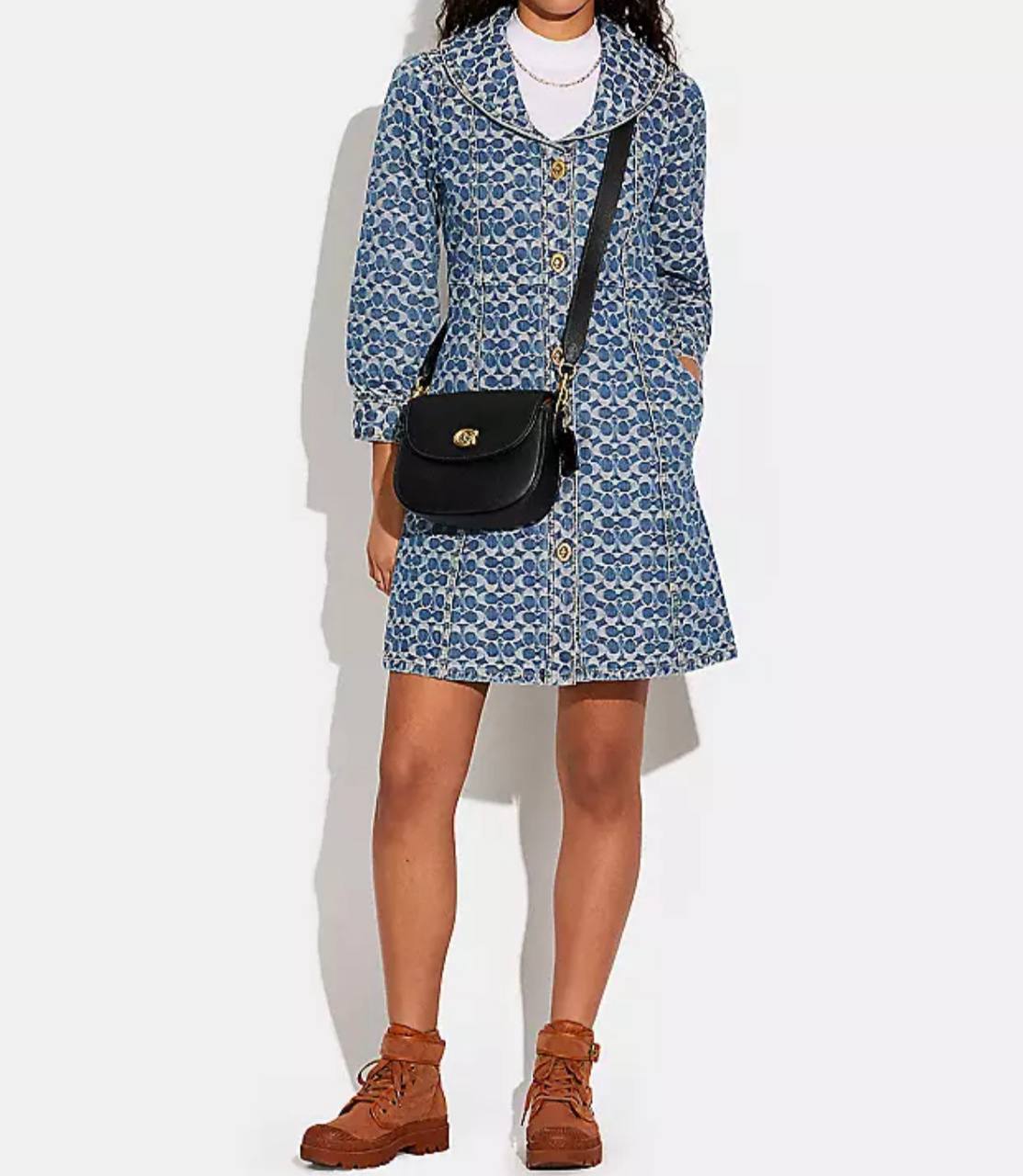 Coach Willow Saddle Bag in Black - Coach Retail - Image 6