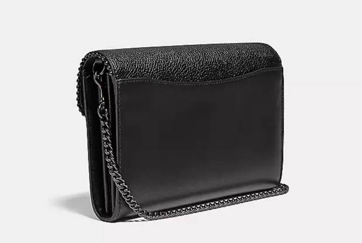 Coach Tabby Chain Clutch With Beadchain in Black - Coach Retail - Image 2