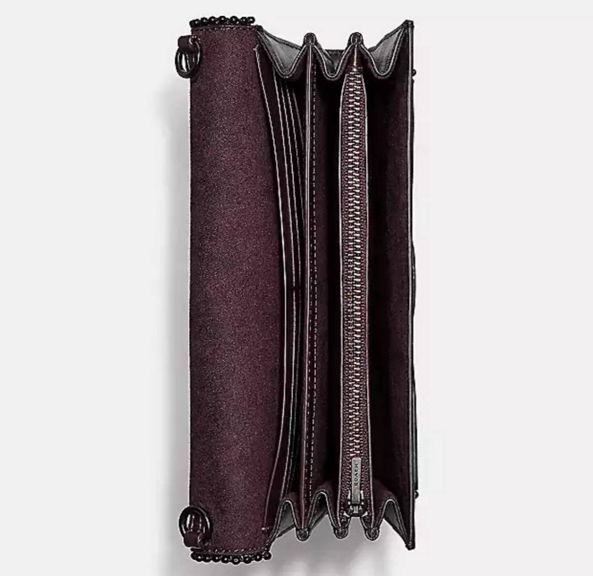 Coach Tabby Chain Clutch With Beadchain in Black - Coach Retail - Image 4