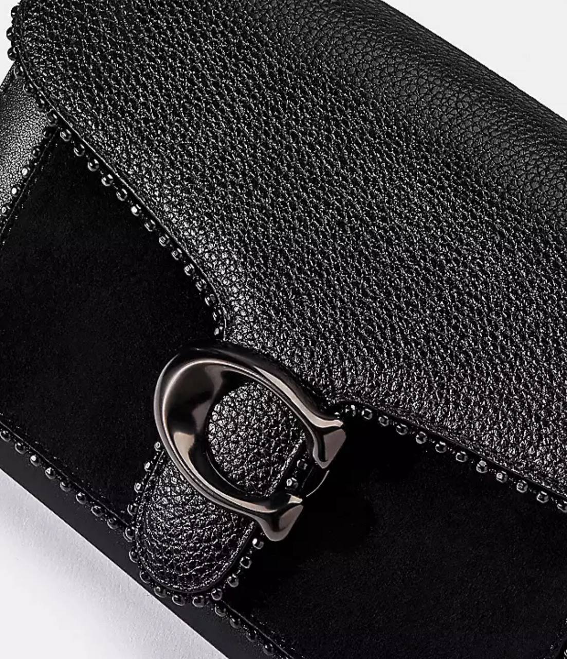 Coach Tabby Chain Clutch With Beadchain in Black - Coach Retail - Image 3