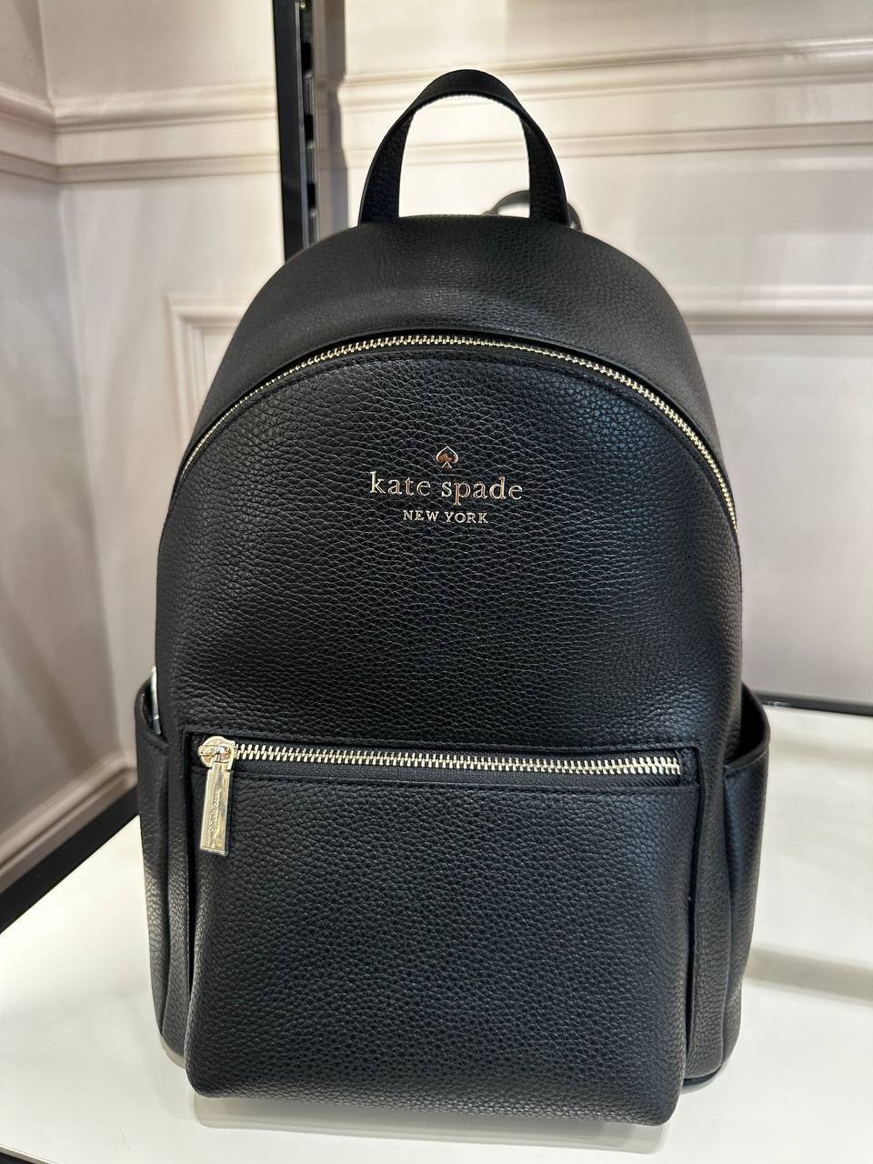 (pre Order) Kate Spade Leila Medium Dome Backpack In Black - Amory