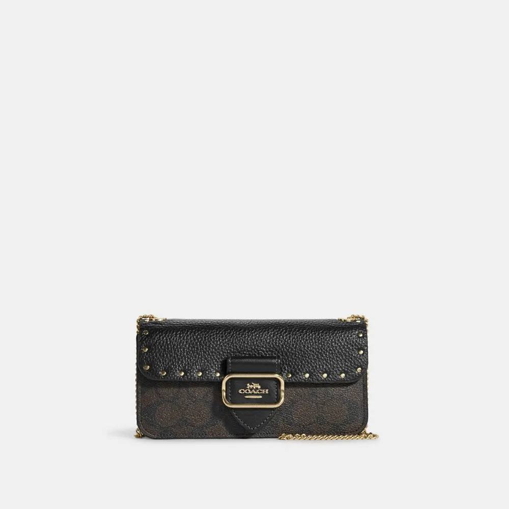 coach morgan crossbody in signature brown - Amory