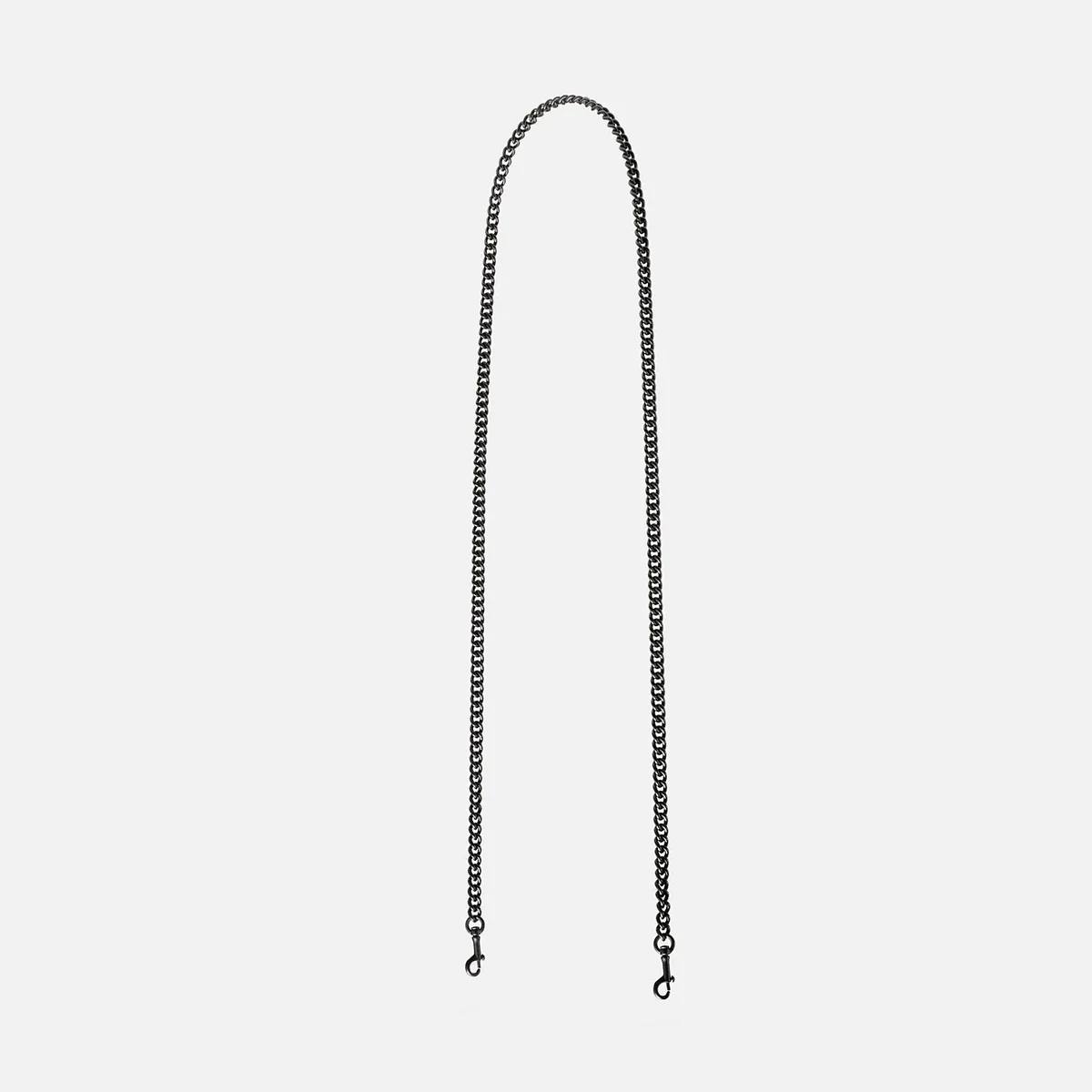 (USA Ready Stock) coach dinky chain strap in gunmetal