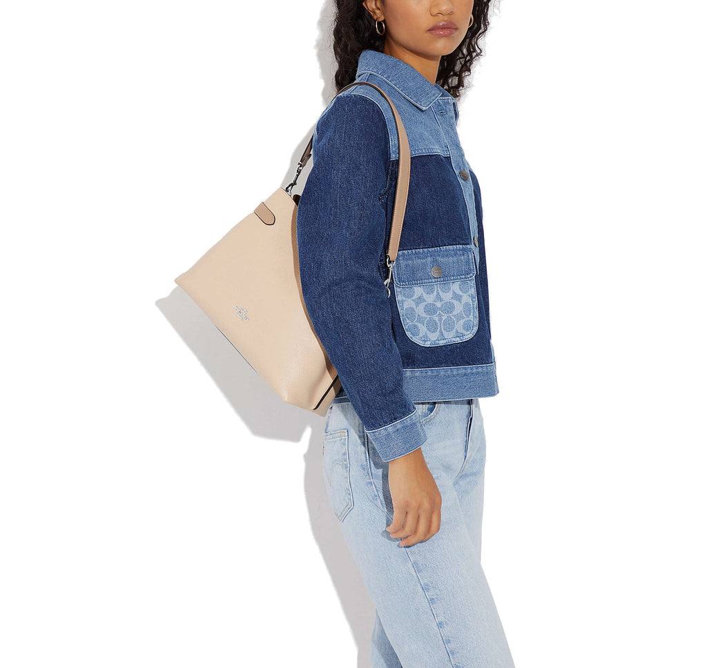 Coach Hanna Shoulder Bag in Ivory Multi - Image 2