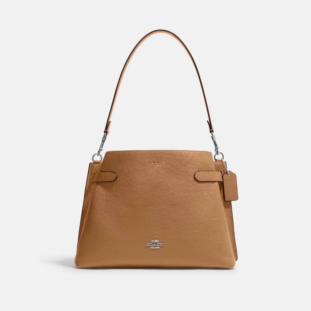 Coach Hanna Shoulder Bag in Light Saddle (CH194)