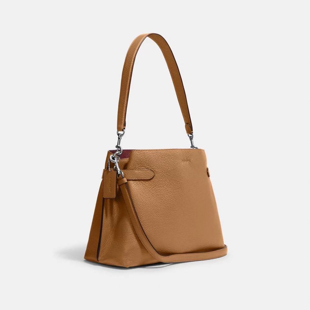 Coach Hanna Shoulder Bag in Light Saddle (CH194) - Image 2