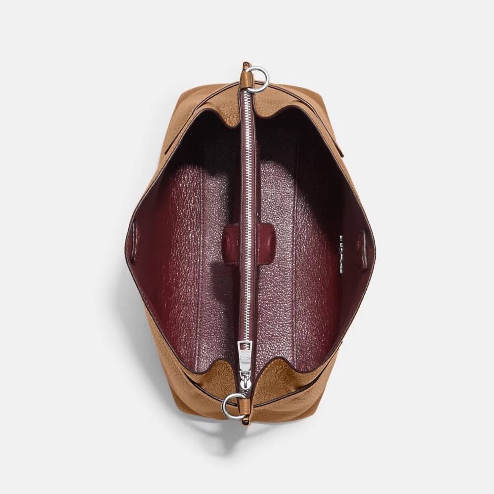 Coach Hanna Shoulder Bag in Light Saddle (CH194) - Image 3