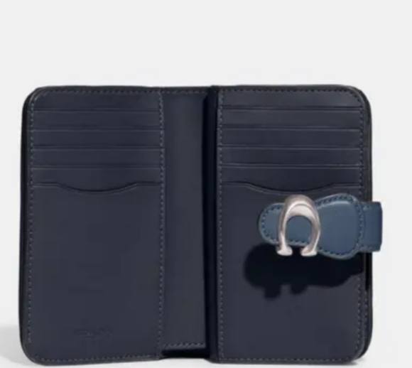 (USA ready stock)Coach Tabby Medium wallet in Silver/Denim - retail transfer - Image 2