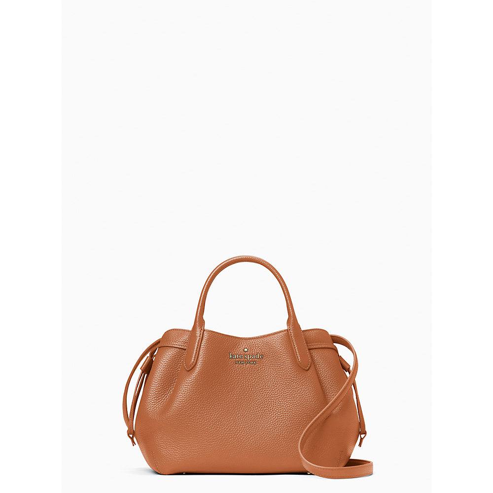 (USA ready stock) Kate Spade Dumpling Small Satchel in Warm Gingerbread