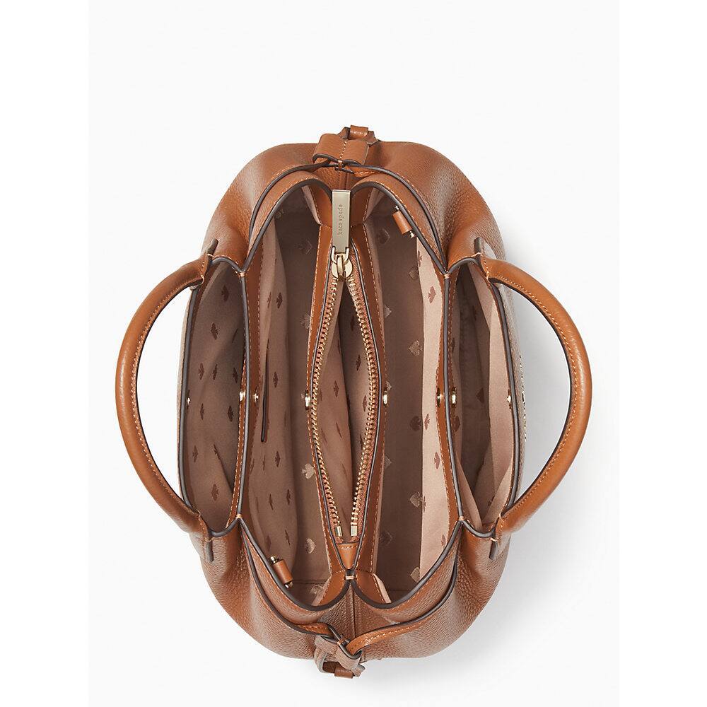 (USA ready stock) Kate Spade Dumpling Small Satchel in Warm Gingerbread - Image 3