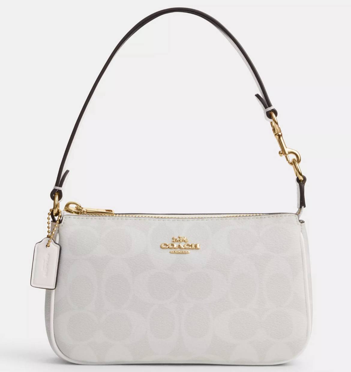 coach nolita 19 in glacier white